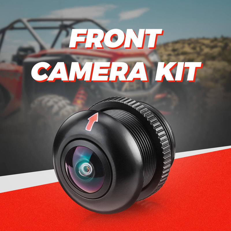 Load image into Gallery viewer, Center Rear View Mirror &amp; Front Camera Kit For Polaris RZR PRO / Turbo
