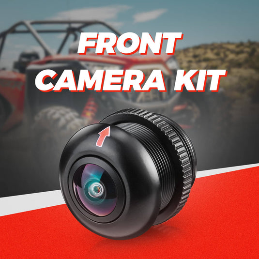 Center Rear View Mirror & Front Camera Kit For Polaris RZR PRO / Turbo
