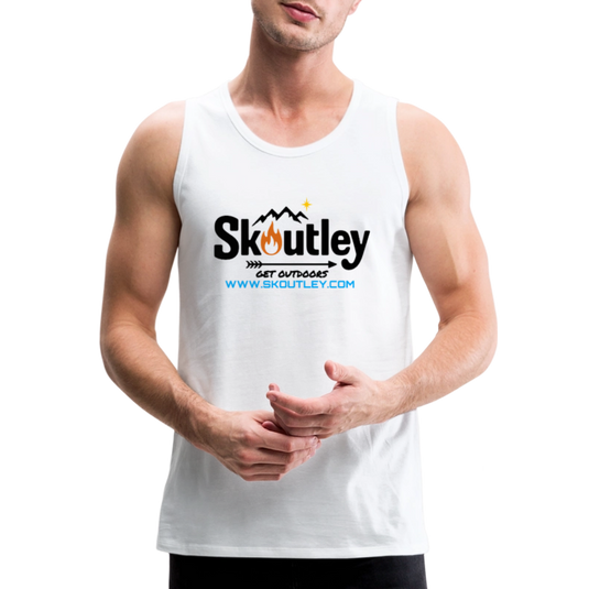 Men’s Premium Tank - white