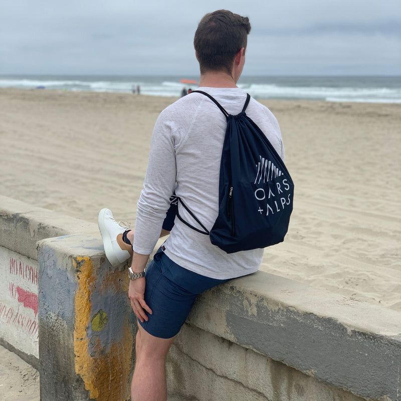 Load image into Gallery viewer, O + A Drawstring Bag
