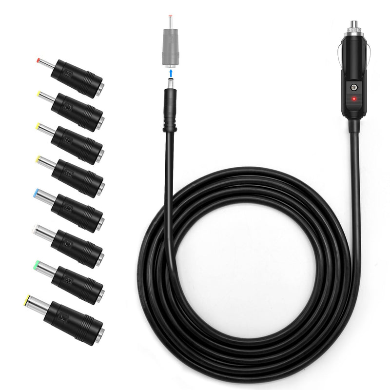 Load image into Gallery viewer, DC12V/24V Car Cigarette Lighter to DC 5.5x2.1mm Connector Adapter
