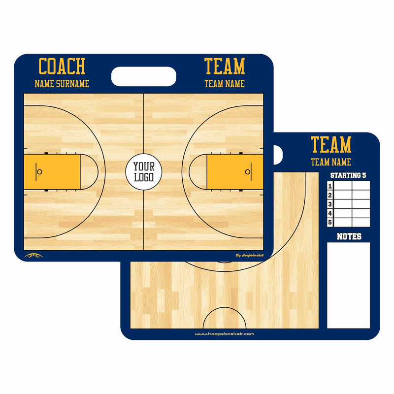 Load image into Gallery viewer, Custom Women's NCAA Basketball Coaching Board 15.7 x 12.6 in (Magnetic)
