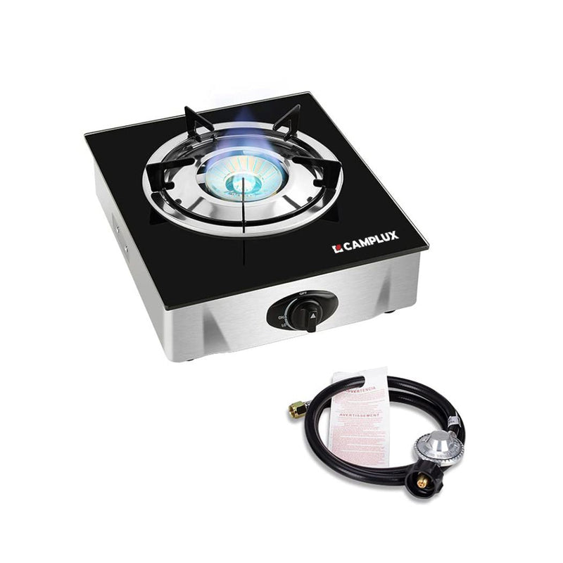 Load image into Gallery viewer, 9,500 BTU Propane Single Burner Camp Stoves with Auto Ignition
