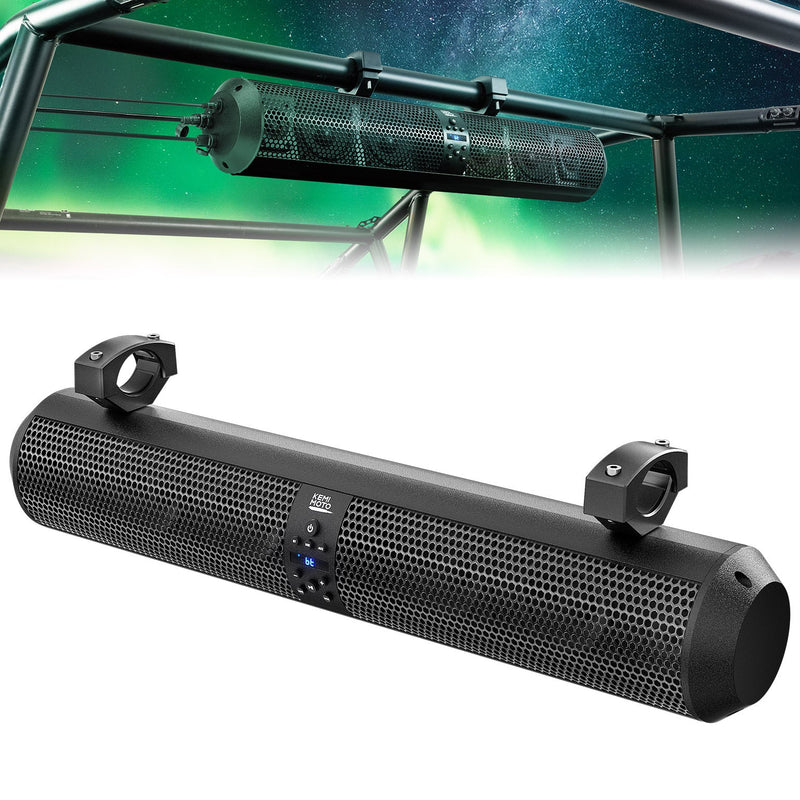 Load image into Gallery viewer, 6 Speaker UTV Bluetooth Sound Bar for Can Am Maverick X3/ RZR w/ 1.56"-2.25" Roll Bar

