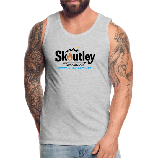 Men’s Premium Tank - heather gray