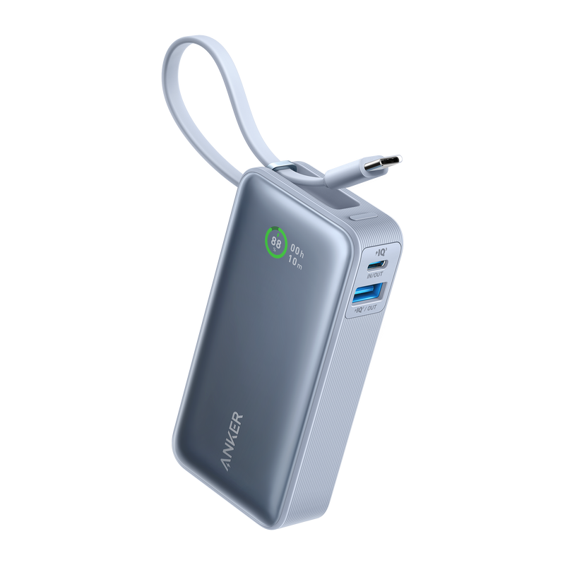 Load image into Gallery viewer, Anker Nano Power Bank (30W, Built-In USB-C Cable)
