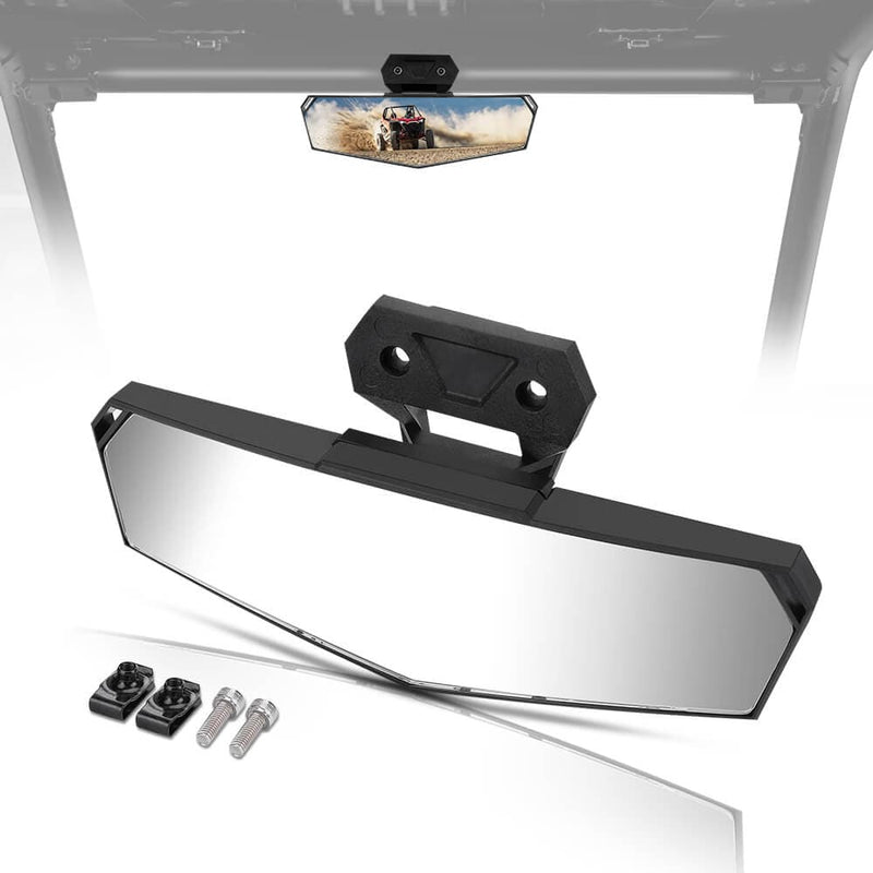 Load image into Gallery viewer, Center Rear View Mirror &amp; Front Camera Kit For Polaris RZR PRO / Turbo
