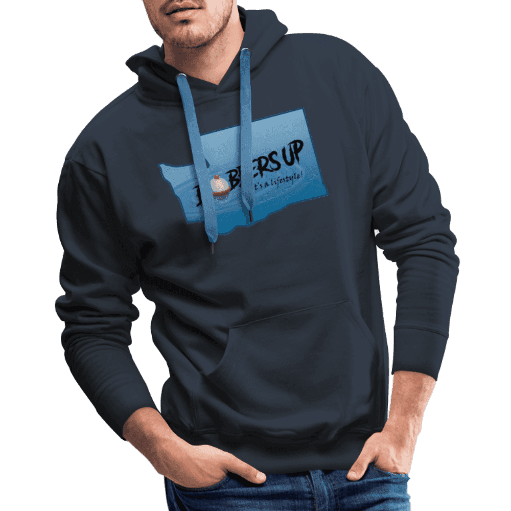 Men’s Premium Hoodie - Bobbers Up - Skoutley Outdoors LLC