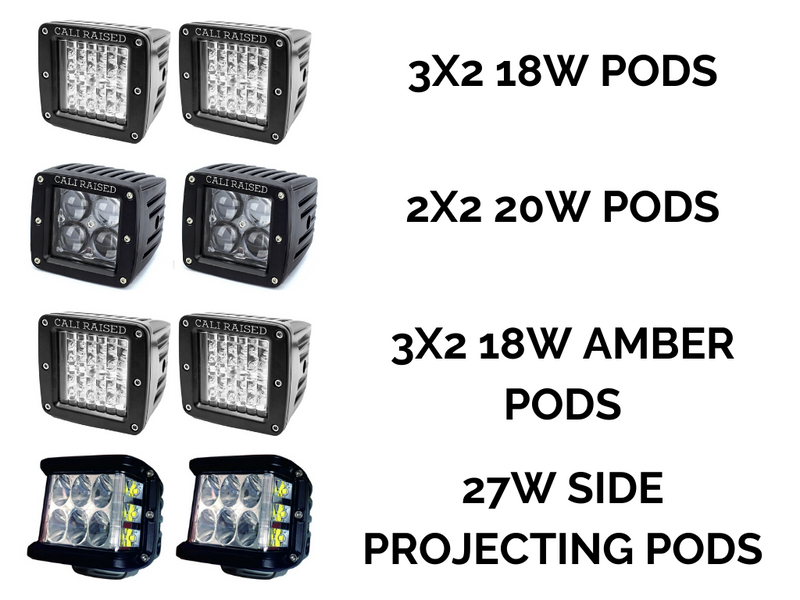 Load image into Gallery viewer, Low Profile Ditch Light Brackets Kit For 2016-2023 Toyota Tacoma
