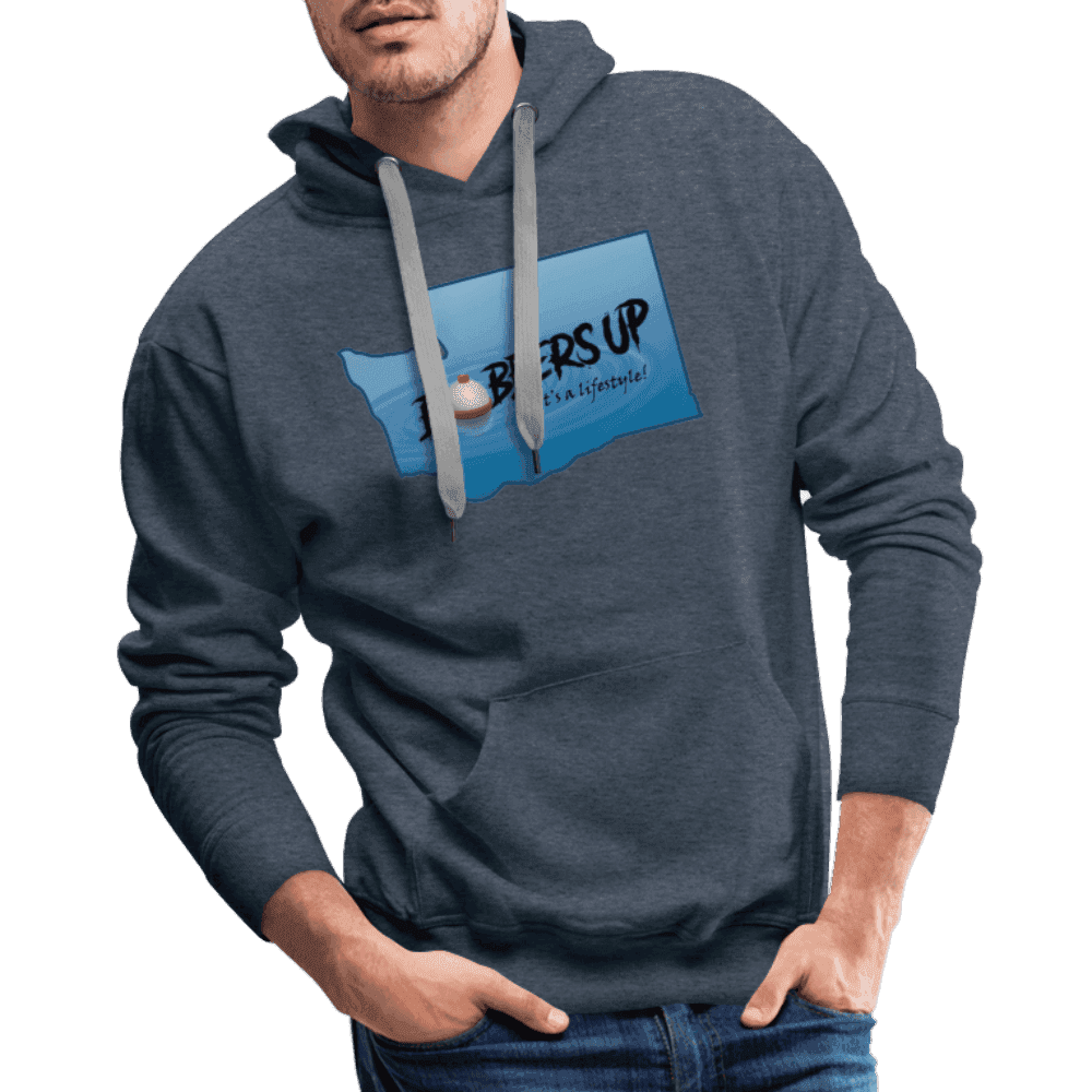 Men’s Premium Hoodie - Bobbers Up - Skoutley Outdoors LLC