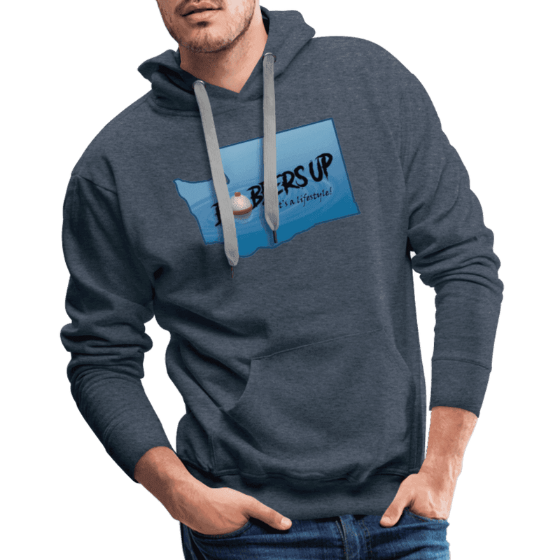 Load image into Gallery viewer, Men’s Premium Hoodie - Bobbers Up - Skoutley Outdoors LLC
