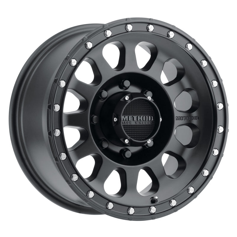Load image into Gallery viewer, Method MR315 18x9 +18mm Offset 8x180 130.81mm CB Matte Black Wheel
