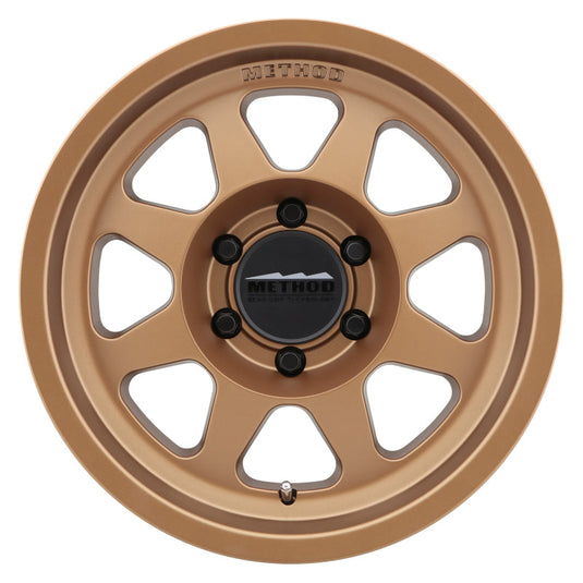 Method MR701 18x9 +18mm Offset 6x5.5 106.25mm CB Method Bronze Wheel