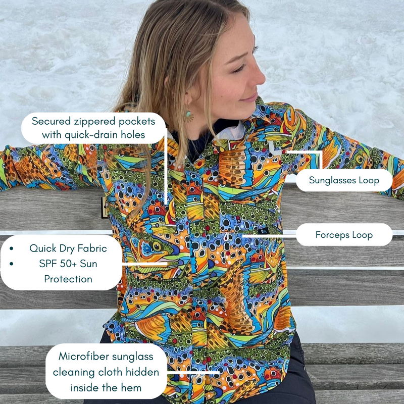 Load image into Gallery viewer, Unbound Brown Tunic Fishing Shirt
