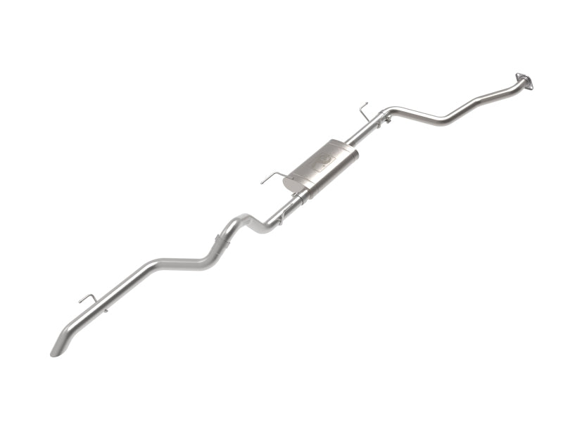 Load image into Gallery viewer, aFe 2024 Toyota Tacoma L4 2.4L MACH Force-Xp Hi-Tuck 2.5in 304 SS Steel Cat-Back Exhaust
