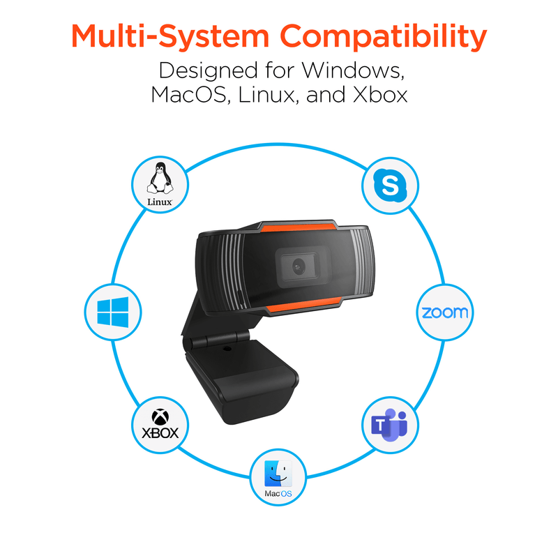 Load image into Gallery viewer, HyperGear HyperStream 1080P Webcam
