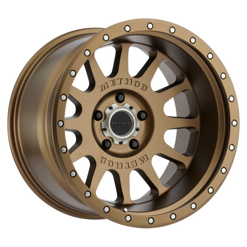 Load image into Gallery viewer, Method MR605 NV 20x10 -24mm Offset 5x5 71.5mm CB Method Bronze Wheel
