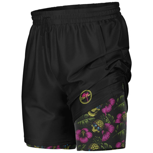 Rad Palm 2 in 1 Shorts Pineapple Head