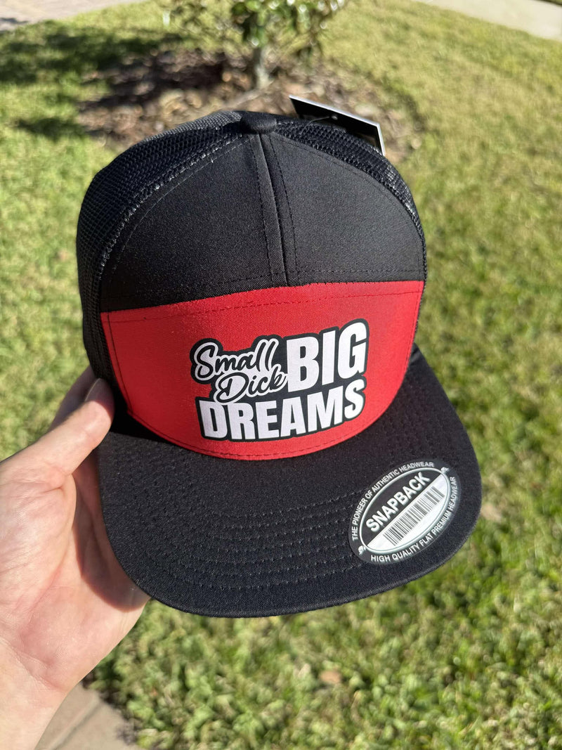 Load image into Gallery viewer, Big Dreams 7 Panel Snapback
