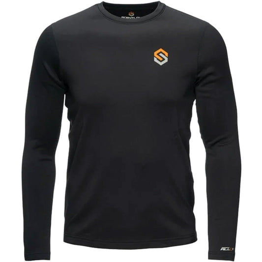 ScentLok Climafleece BaseSlayer Top Black Small