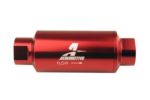Aeromotive 10-m Microglass Element, Filter, In-Line, ORB-10 Port, Bright-Dip