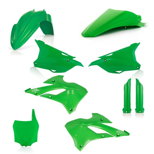 Acerbis 22-23 Kawasaki KX85/112 Full Plastic Kit - Green 2936130006