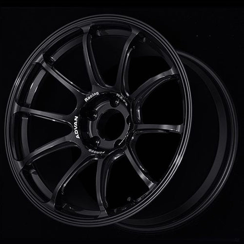 Advan RZ-F2 18X8.5 +44 5x112 Racing Titanium Black Wheel