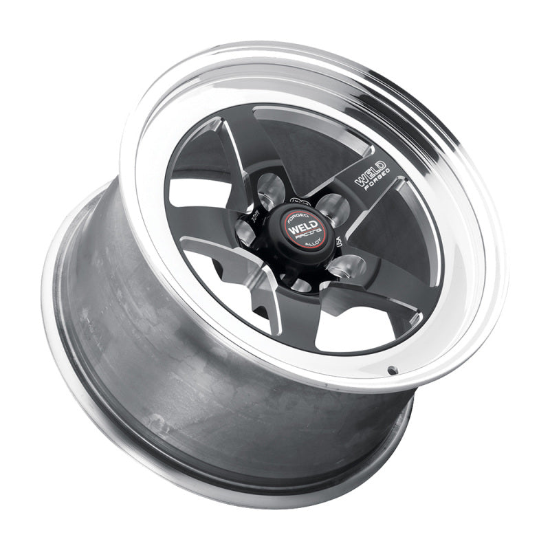 Load image into Gallery viewer, Weld S71 15x10 / 5x5 BP / 8.5in. BS Black Wheel (Low Pad) - Non-Beadlock
