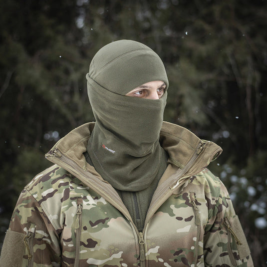 M-Tac Anatomical Neck Gaiter with Drawcord Polartec