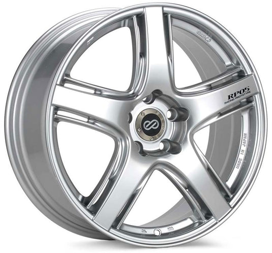 Enkei RP05 19x9.5 5x114.3 40mm Offset 75mm Bore Silver Paint Wheel**SPECIAL ORDER NO CANCELLATIONS**