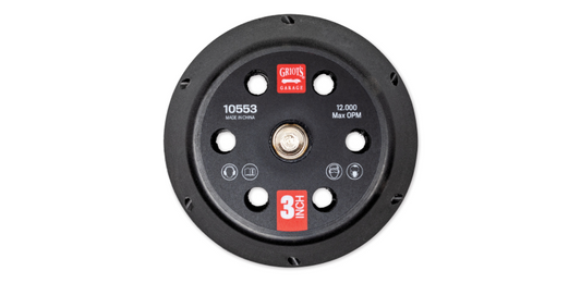 Griots Garage 3in Vented Random Orbital Backing Plate