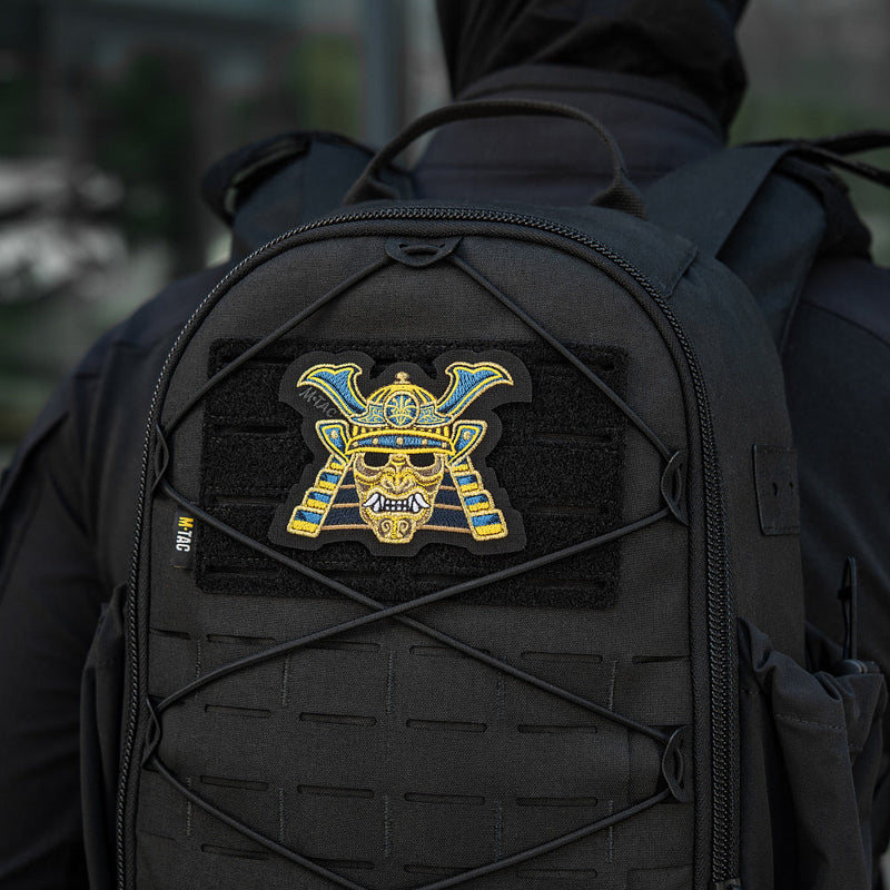 Load image into Gallery viewer, M-Tac Samurai Mask Embroidered Patch
