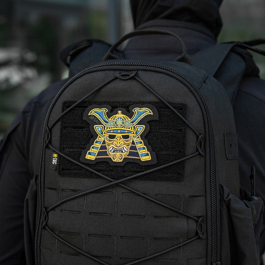 M-Tac Samurai Mask Embroidered Patch