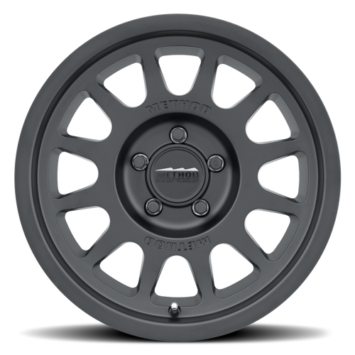 Method MR703 17x8.5 +35mm Offset 5x150 110.5mm CB Matte Black Wheel