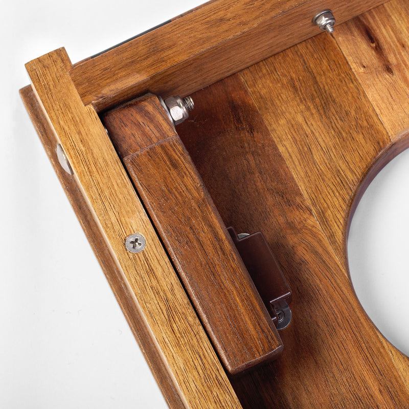 Load image into Gallery viewer, 1ft x 2ft Gameday Teams Epoxy Resin Wood Compact Travel Cornhole Board Set
