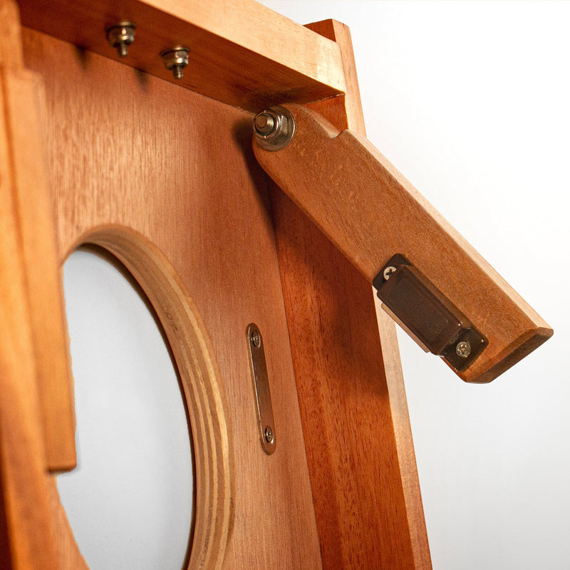 Load image into Gallery viewer, 1ft x 2ft Graphic Wood Travel Cornhole Set | Classic Beach Stripes Collection
