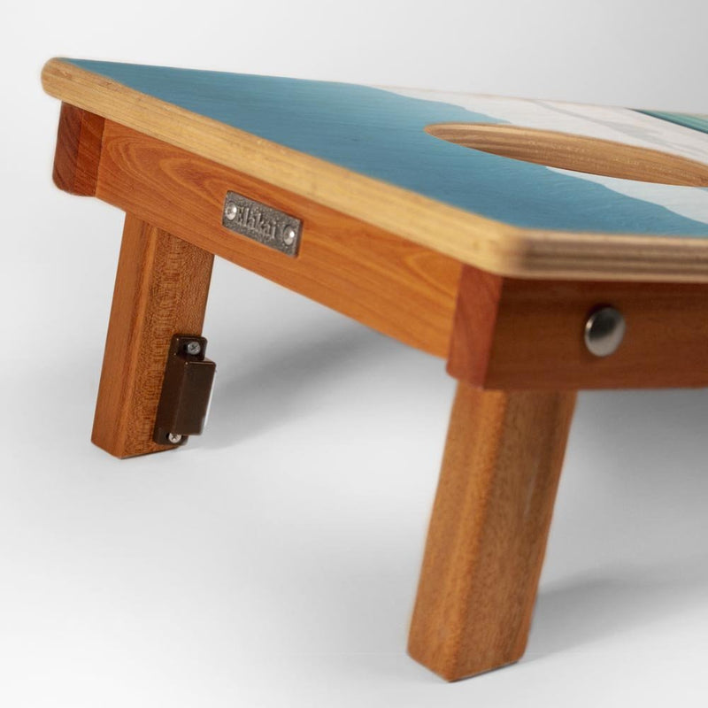 Load image into Gallery viewer, 1ft x 2ft Graphic Wood Travel Cornhole Set | National Parks Inspired Collection
