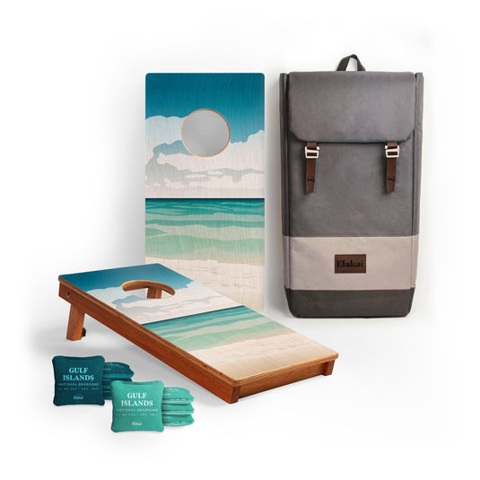 1ft x 2ft Graphic Wood Travel Cornhole Set | National Parks Inspired Collection