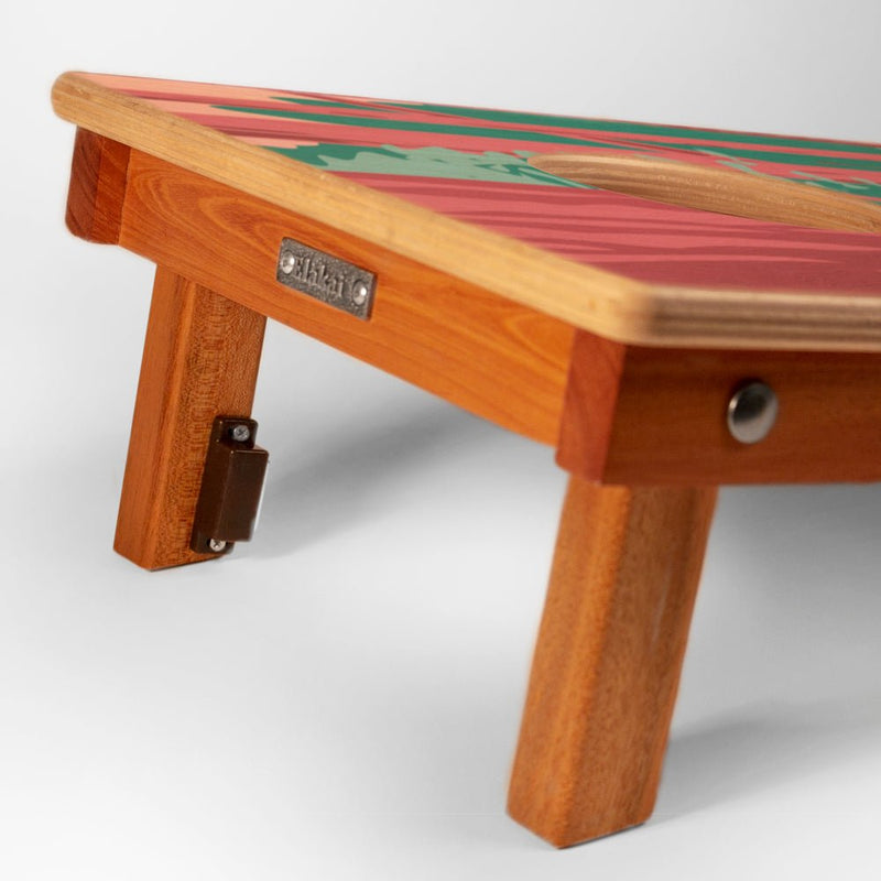 Load image into Gallery viewer, 1ft x 2ft Graphic Wood Travel Cornhole Set | National Parks Inspired Collection
