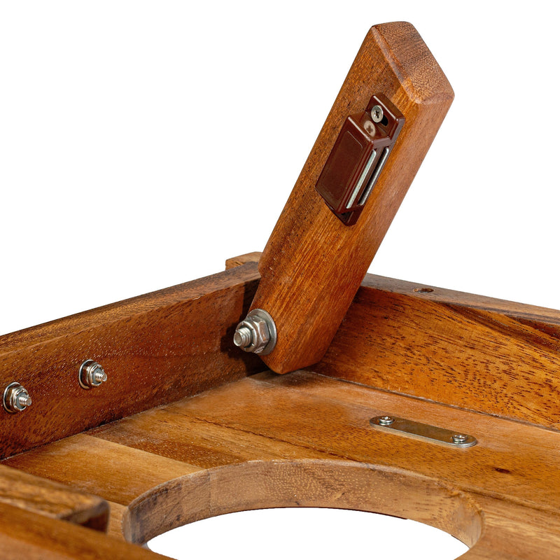 Load image into Gallery viewer, 1ft x 2ft Resin &amp; Wood Travel Cornhole Set | Beach Wave
