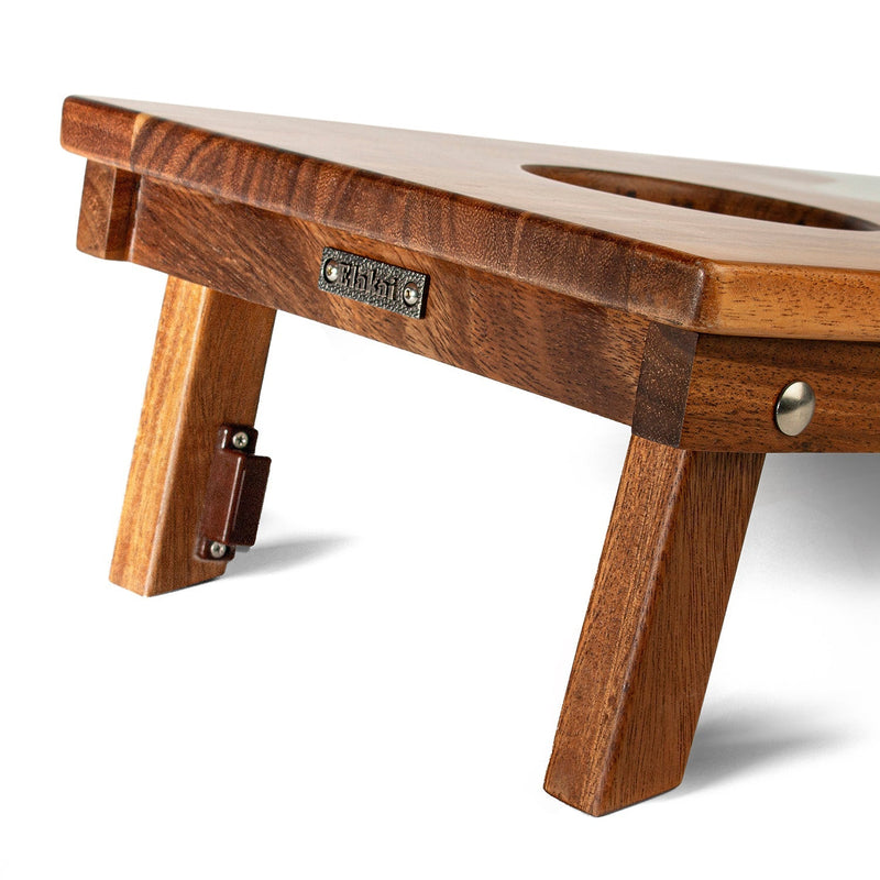 Load image into Gallery viewer, 1ft x 2ft Resin &amp; Wood Travel Cornhole Set | Mountain Collection
