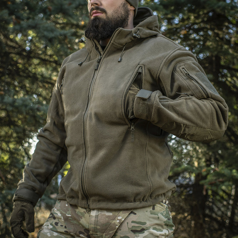 Load image into Gallery viewer, M‑Tac Fleece Jacket Windblock Division Gen II

