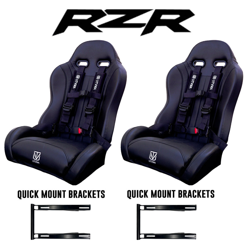 Load image into Gallery viewer, RZR PRO Front Suspension Bucket Seats with Quick Mount Brackets
