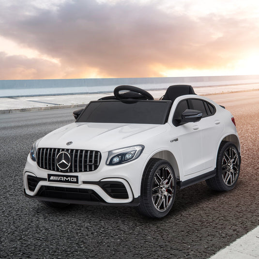 Mercedez-Benz 12V Kids Ride-On Car with Remote Control, Music, and Lights - A Premium Driving Experience for Young Ones