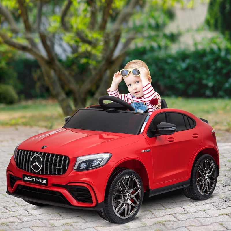 Load image into Gallery viewer, Mercedez-Benz 12V Kids Ride-On Car with Remote Control, Music, and Lights - A Premium Driving Experience for Young Ones
