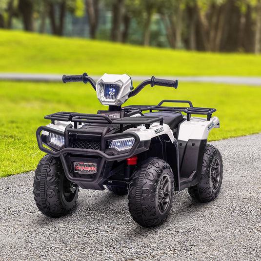 12V Kids ATV with Music, Headlights, and Forward/Backward Function - A Fun Ride for Young Adventurers!