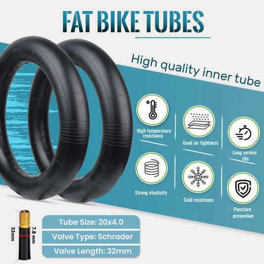 Fat Tire Tube - 20”×4" / 26"×4"