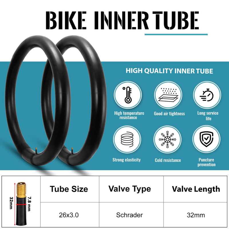 Load image into Gallery viewer, Fat Tire Tube - 20”×3" / 26"×3"
