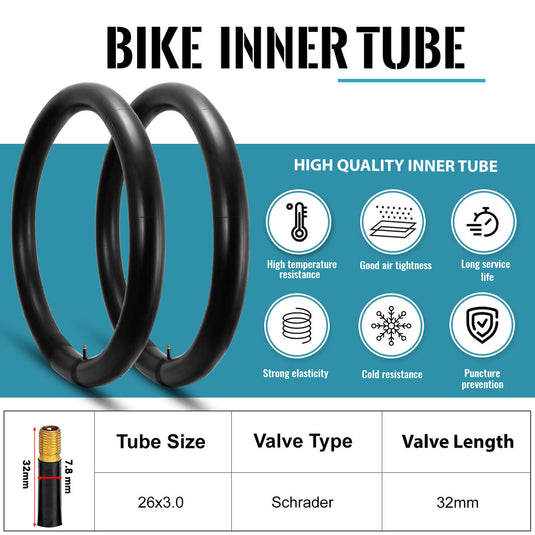 Fat Tire Tube - 20”×3" / 26"×3"