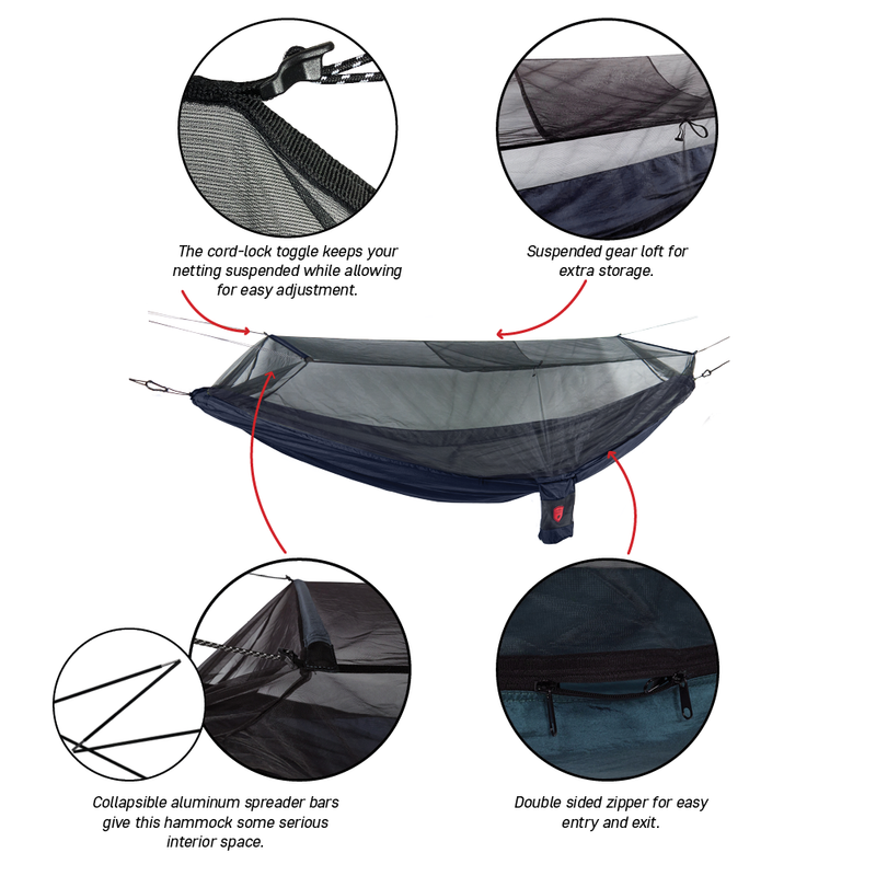 Load image into Gallery viewer, Skeeter Beeter XT Mosquito Net Hammock
